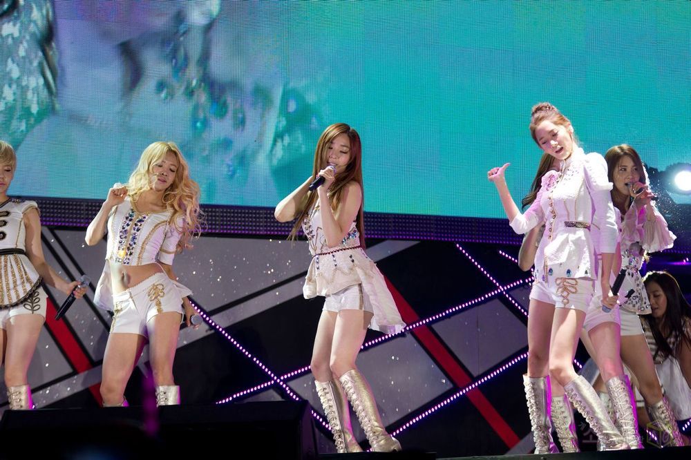 121007 강남 페스티벌 티파니 직찍 (샤이닝스마일 + be sweet on메인 + 개소문)