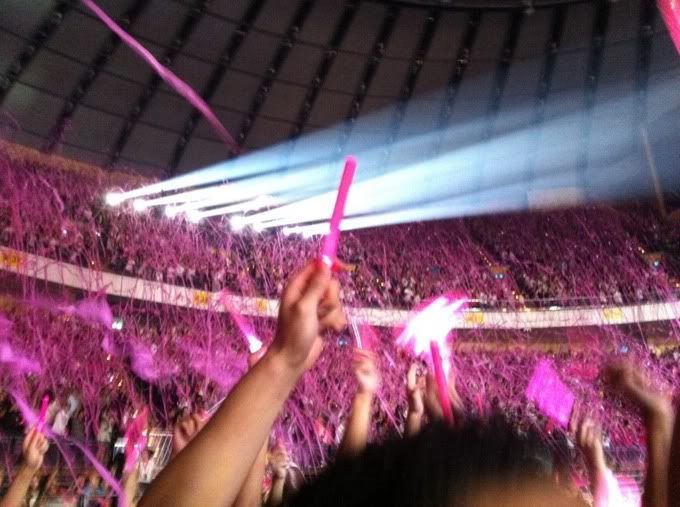 소녀시대 대만콘서트 팬 리본이벤트