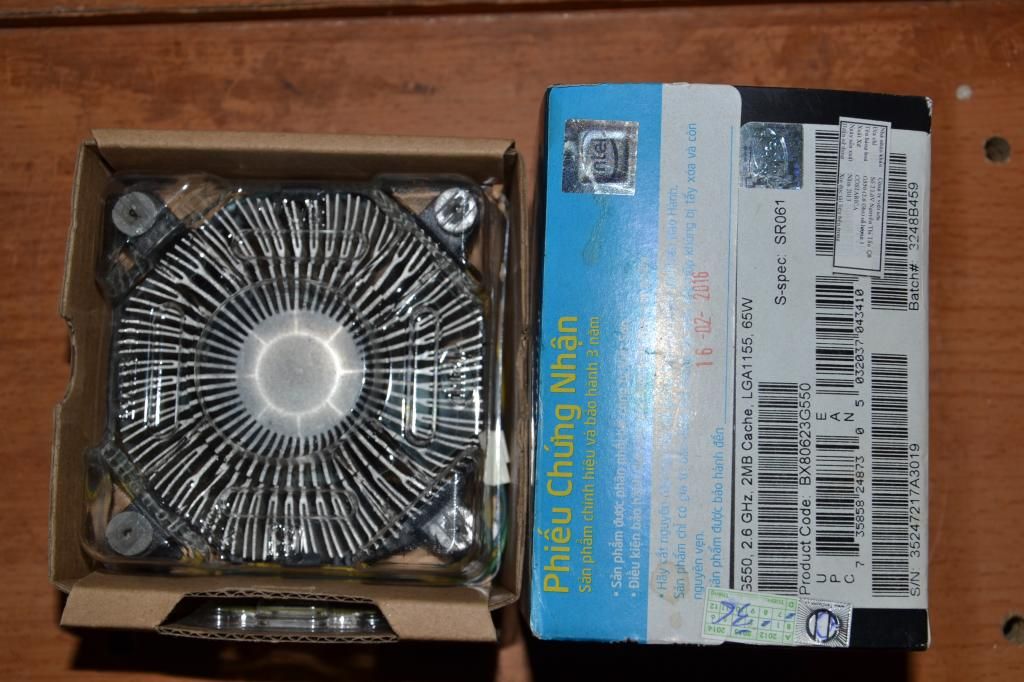 Cpu intel g550  sk1155 còn bảo hành 2/2016 giá rẻ