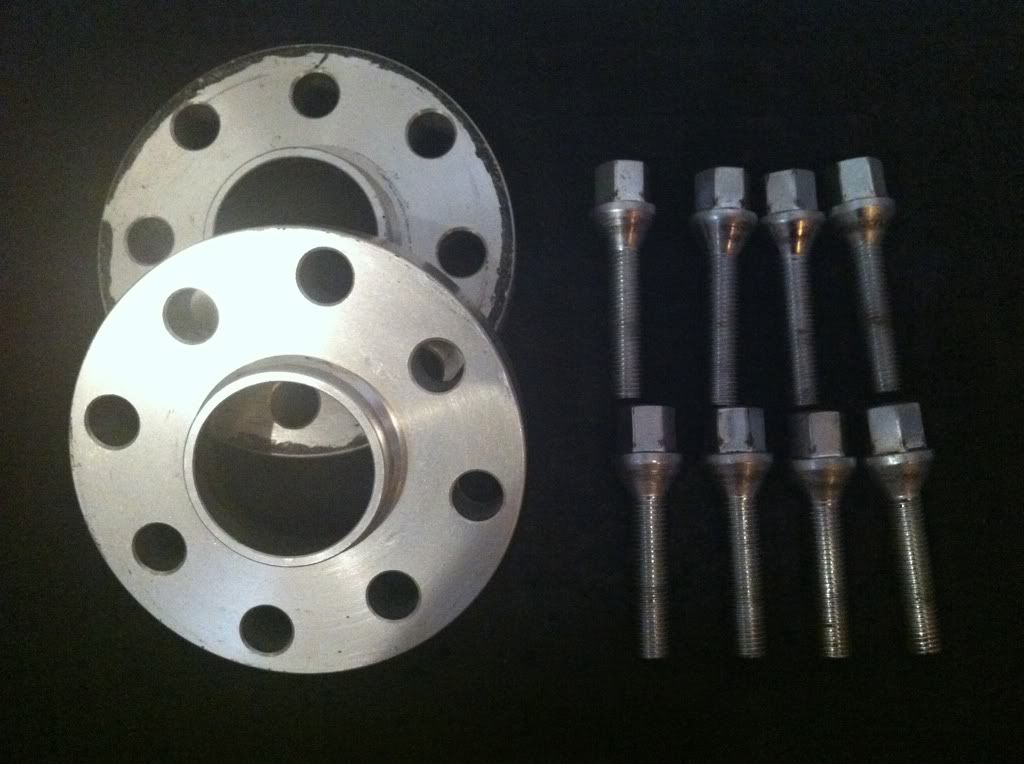 FS/WTT H&R 4X100 20MM Wheel Spacers w/Extended Lug Bolts VW Vortex Volkswagen Forum