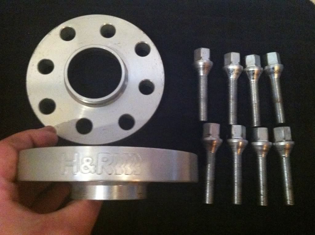 FS/WTT H&R 4X100 20MM Wheel Spacers w/Extended Lug Bolts VW Vortex