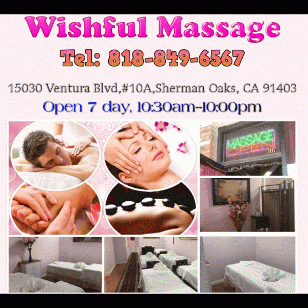 ❤️❤️———$35/hr—$45/hr——  ✨—— Wishful Massage ✨✨——✨ 818-849-6567——✨✨ 