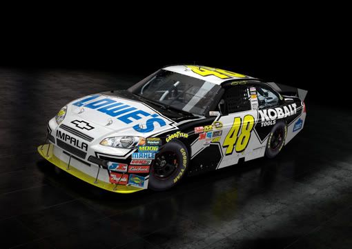 Jimmie Johnson 2011 Car. My picks for today.