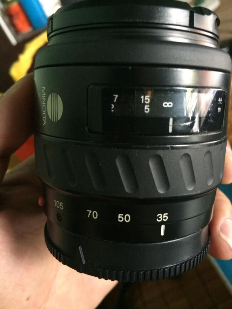 Bán vài lens Minolta