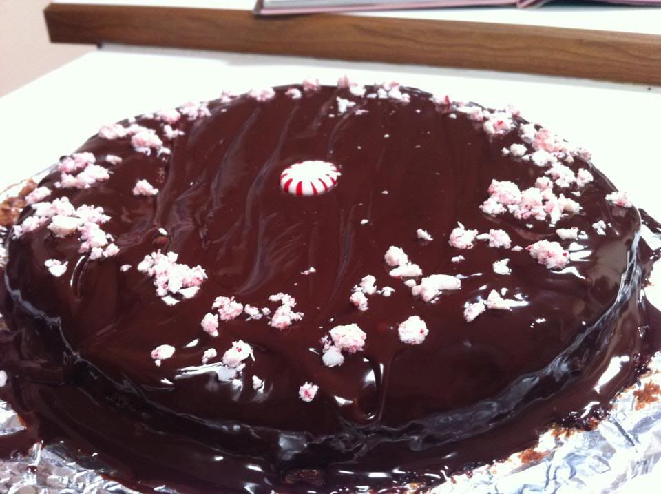 chocolate ganache icing