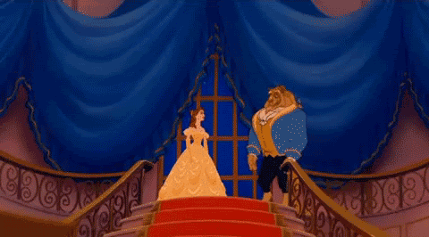 Beauty and the Beast gif photo:  bowcurtsey.gif