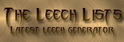 The Leech lists
