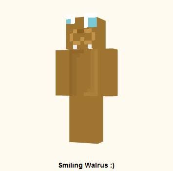 pancakes a sir, you Walrus! i make good think on how to are  minecraft here Smiling