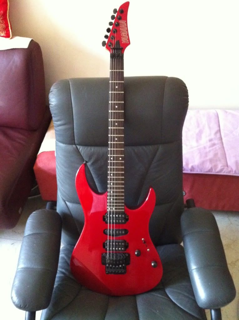 WTS Yamaha Electric Guitar (Unique Fretboard) & (Floyd Rose Setup)