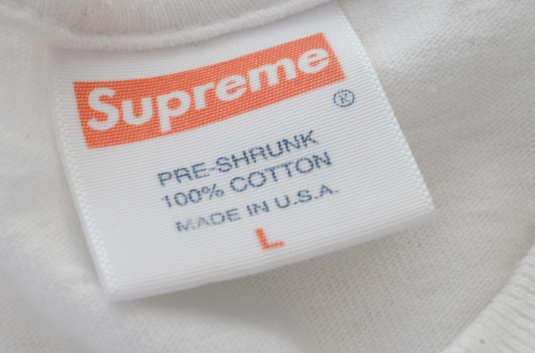 original supreme tag