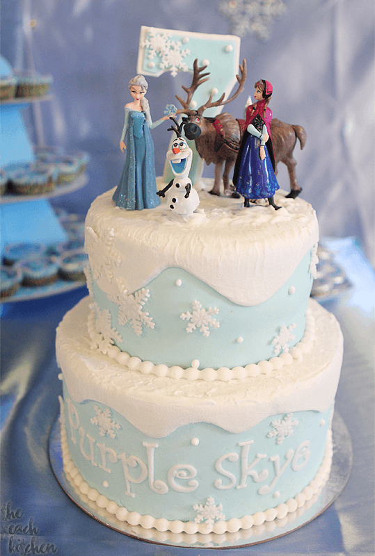 Ykaie is 7! A Frozen Themed Birthday Party