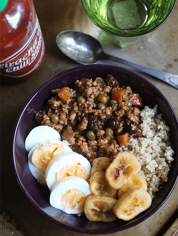 Arroz Ala Cubana Quinoa Bowl