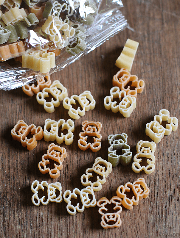 Truffle Mushroom Teddy Bear Pasta | The Peach Kitchen