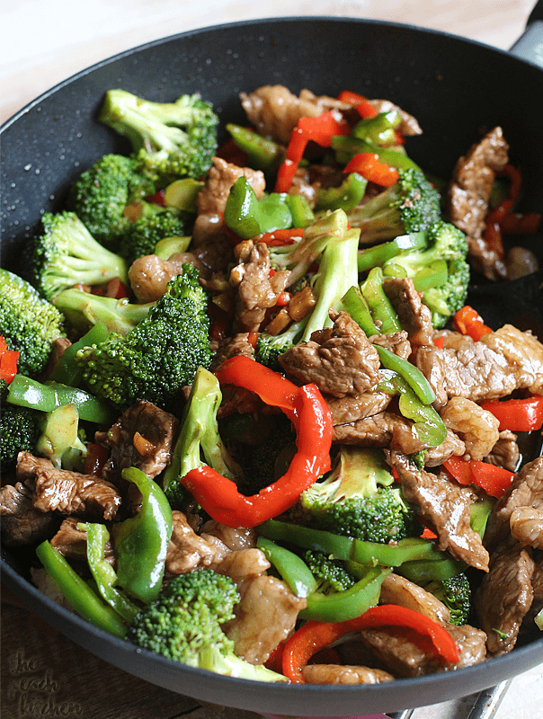 Beef Teriyaki Stir Fry + Lock & Lock Hard and Light Frying Pan