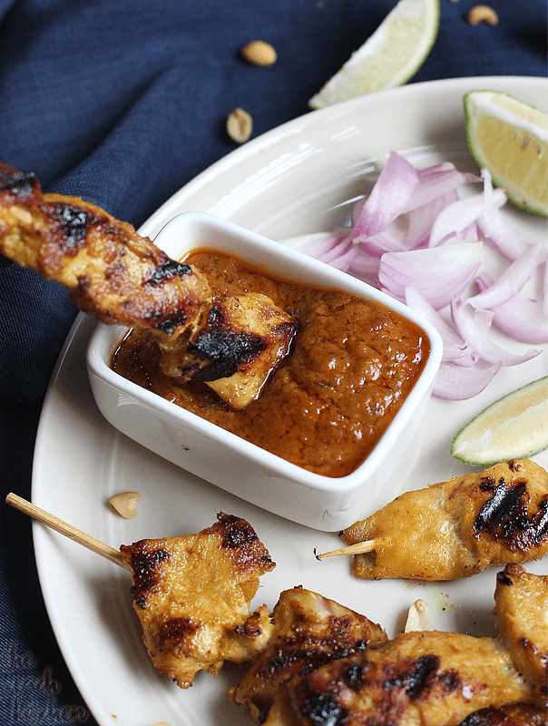 Singapore Chicken Satay