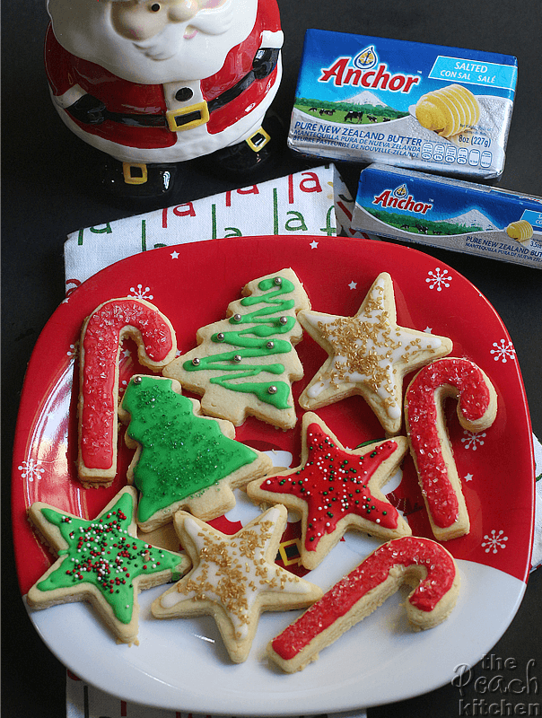 Yuletide Butter Cookies Made with Anchor Butter