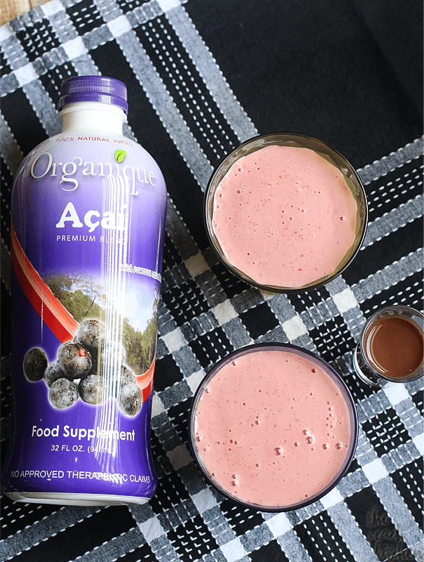 Banana Berry Acai Smoothie + Organique Acai Recipes