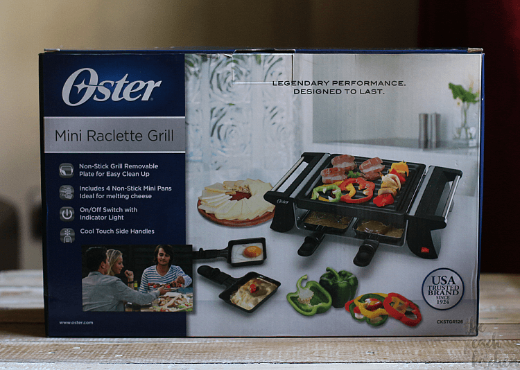 Oster Mini Raclette Grill Unboxing + Giveaway