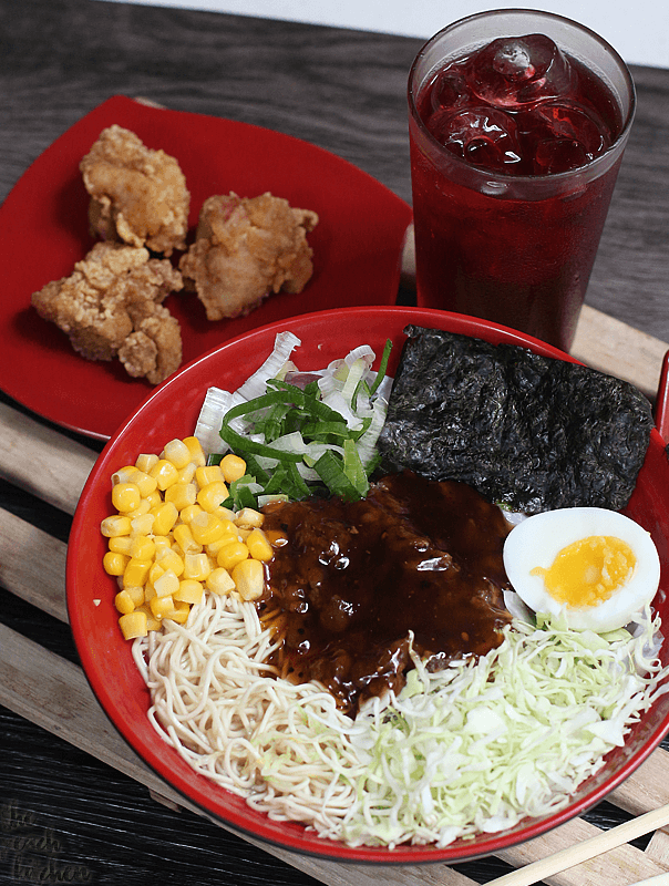 Tokyo Tokyo Beef Pepper Ramen and Red Iced Tea Day