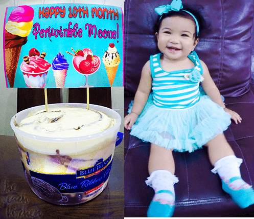 Twinkle's 10th Month Ice Cream Party