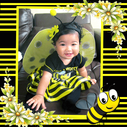 Twinkle's 9th Month Bumble Bee Party