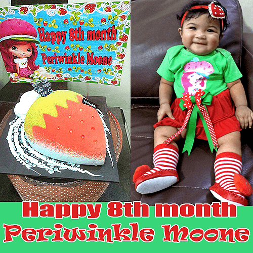 Twinkle's 8th Month Strawberry Shortcake Party