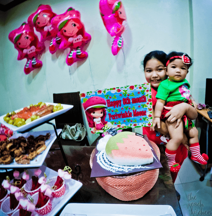 Twinkle's 8th Month Strawberry Shortcake Party