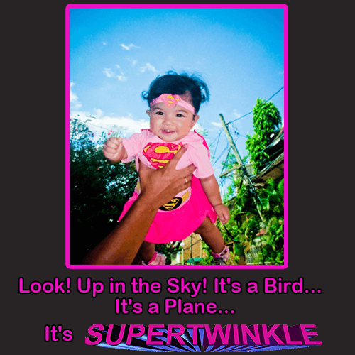 Twinkle's 7th Month Supergirl Party