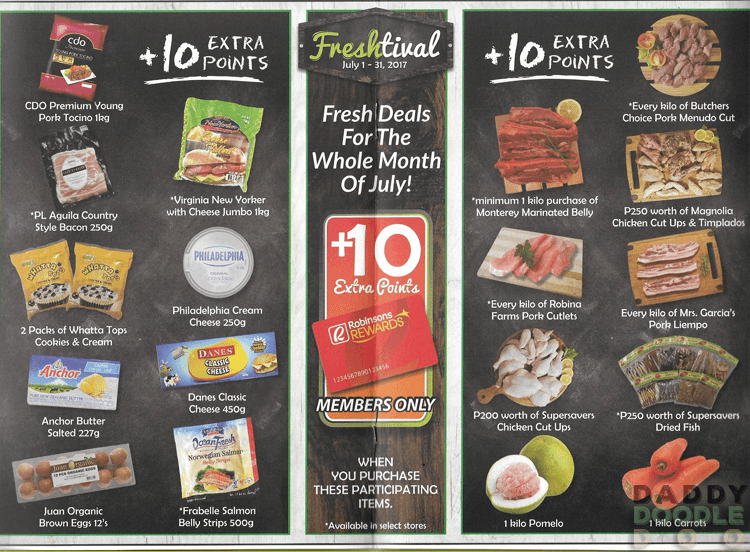 Robinsons Supermarket Freshtival: Fresh Deals for July