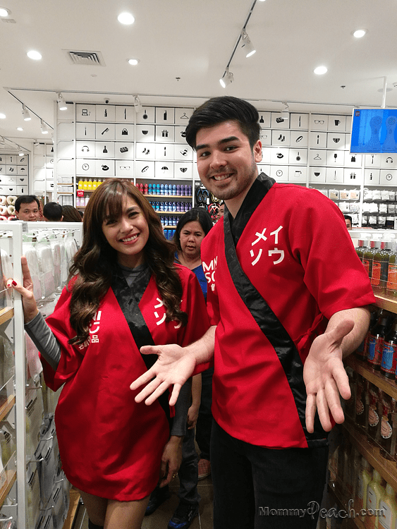 Andrea Torres and Andre Paras for Miniso