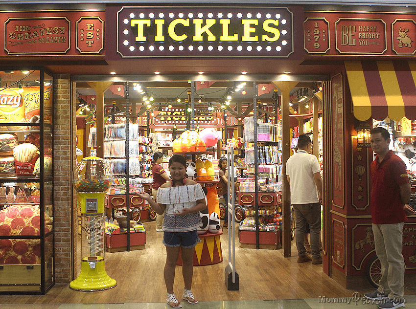 Shopping at Tickles SM North EDSA