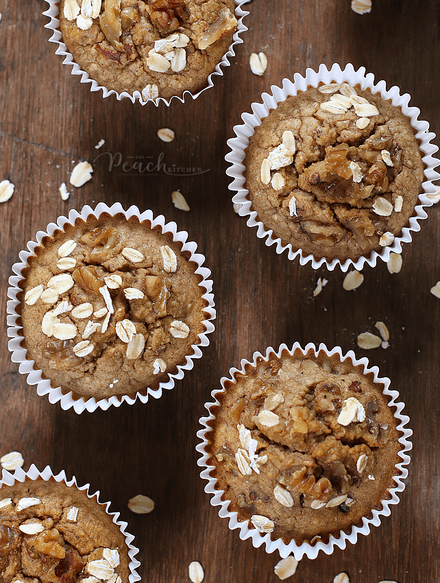 Banana Oat Muffins