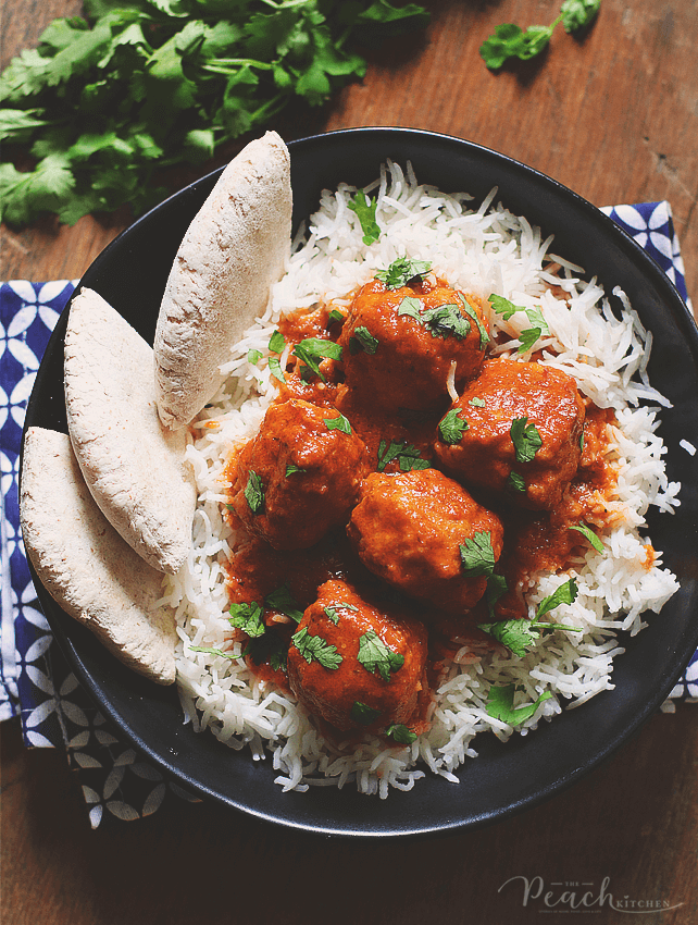 Butter Chicken Meatballs