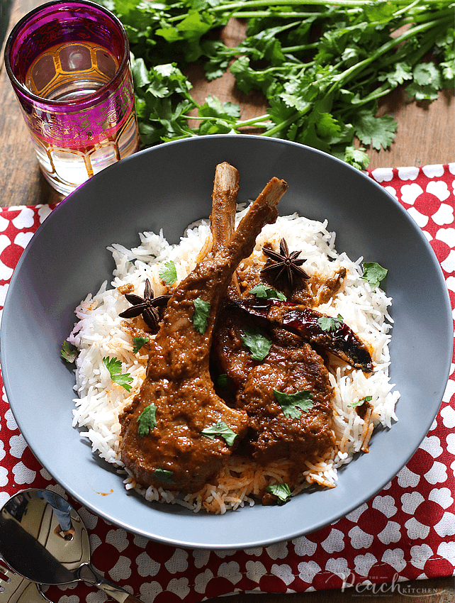 Lamb Chops Rogan Josh