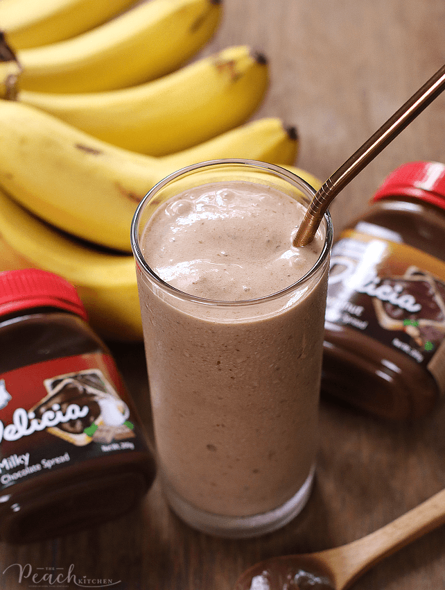 Gardenia Delicia Hazelnut Choco Banana Smoothie