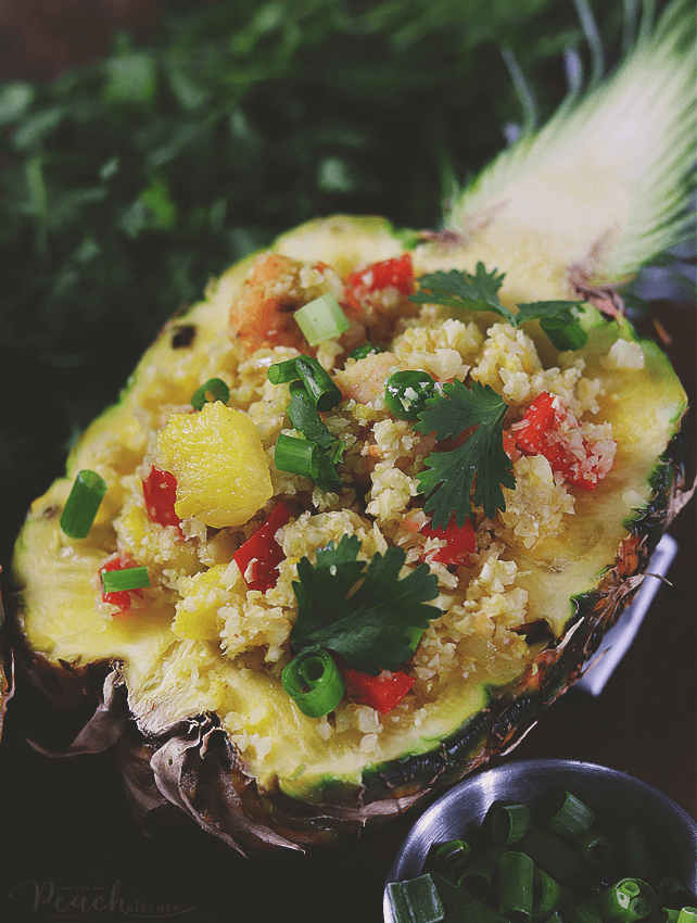 Pineapple Cauliflower Fried Rice