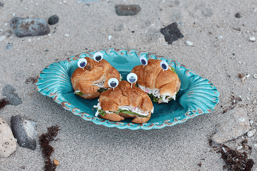 Crabby Crab Salad Sandwich