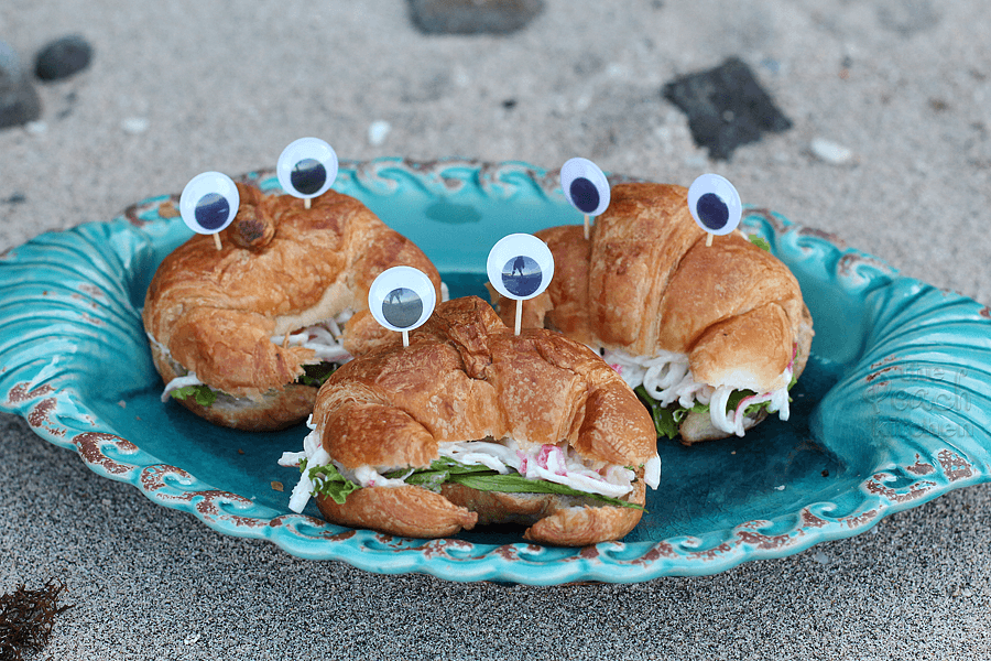 Crabby Crab Salad Sandwich