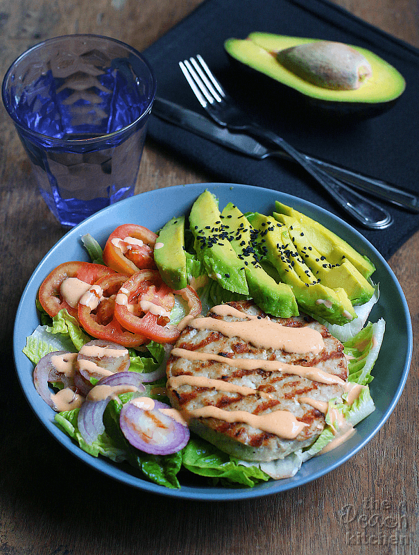 Turkey Burger Bowl