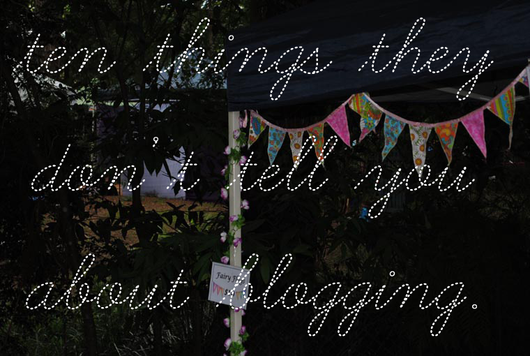 10 things about blogging