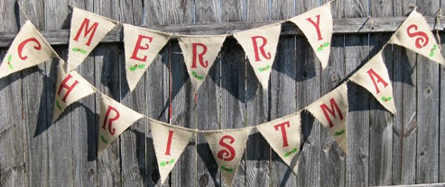 christmas bunting