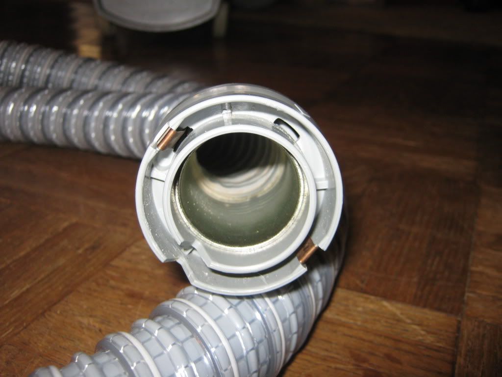 7' Electrolux Electric Vacuum Hose Diplomat Ambassador Plastic Canister Vac 2100 eBay