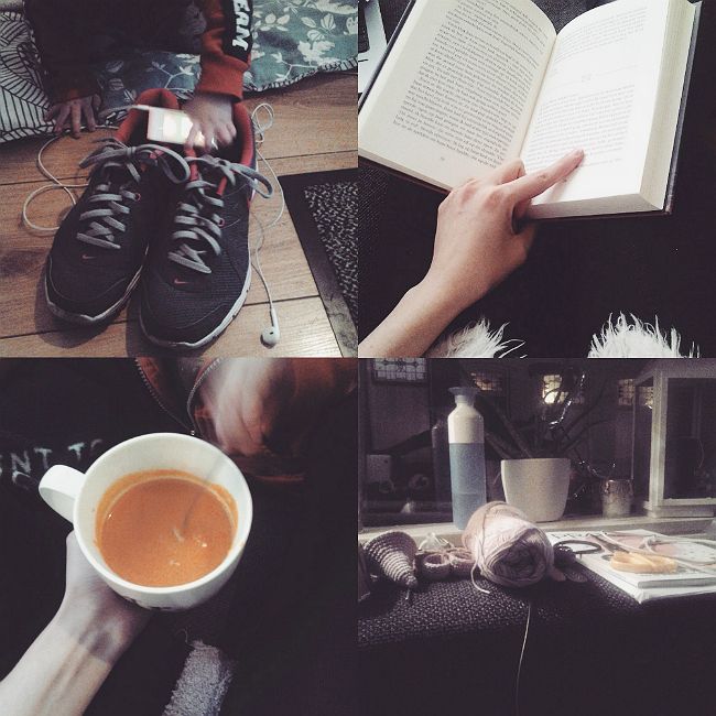 weekverslag hardlopen boek lezen soep eten en haken