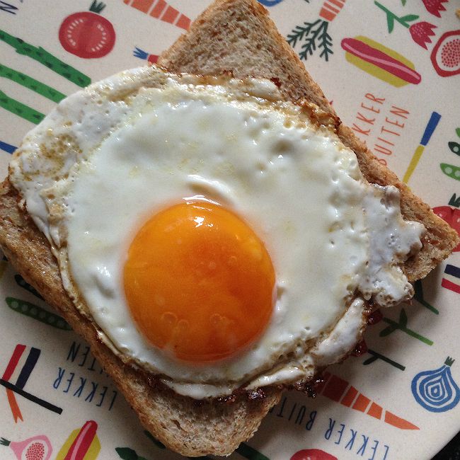 spiegelei bakken