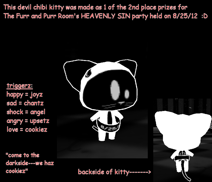 devil chibi kitty 2012