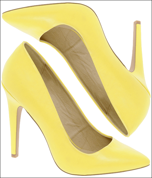 Yellow Pumps Heels