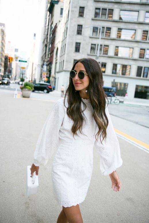 How a Blogger Wears All White This Season
