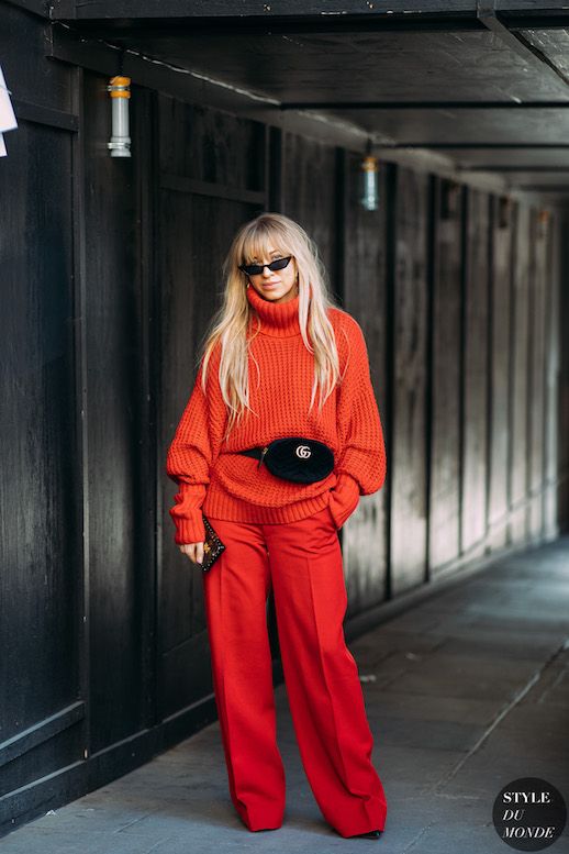 The All Red Look We're Taking From Fashion Week