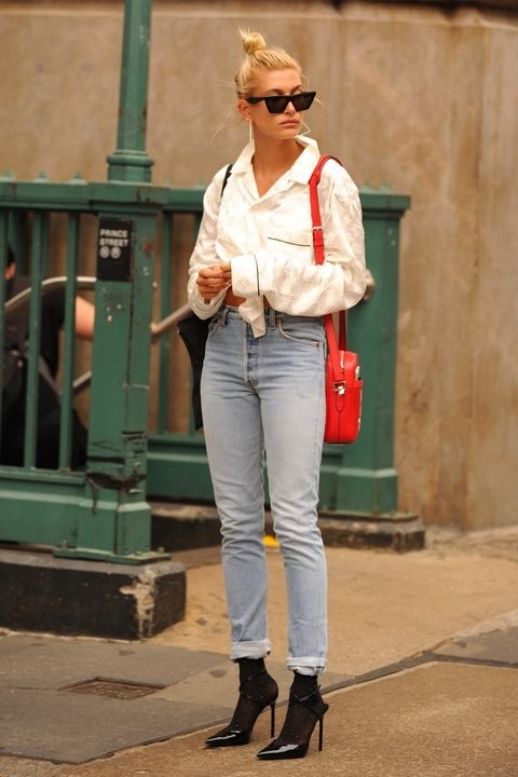 Hailey Baldwin Provides Us With A Go-To Fall Look