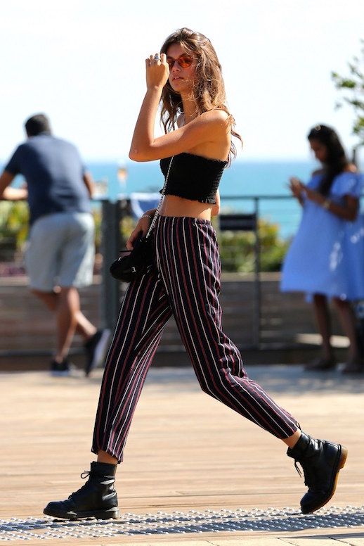 Kaia Gerber Provides Us With a Cool Transitional Look